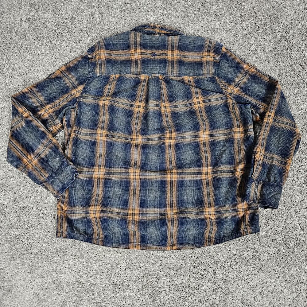 Fat Face Shirt Mens XL Blue Button Down Plaid Cabincore Outdoors Nature - Picture 2 of 10
